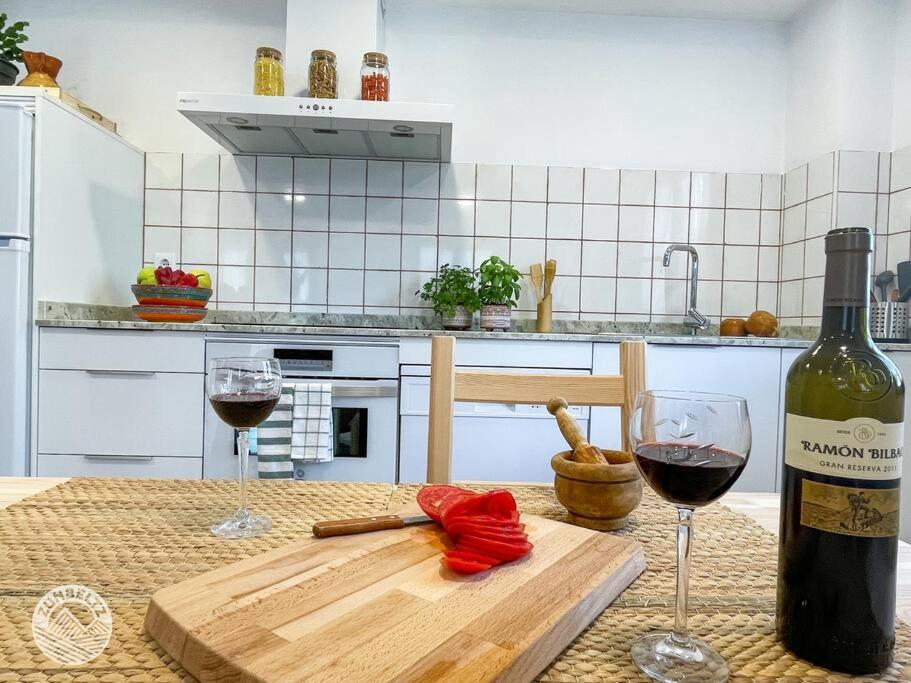 Casa Zunbeltz De 3 Habitaciones En Plena Montana Lezaun Екстер'єр фото